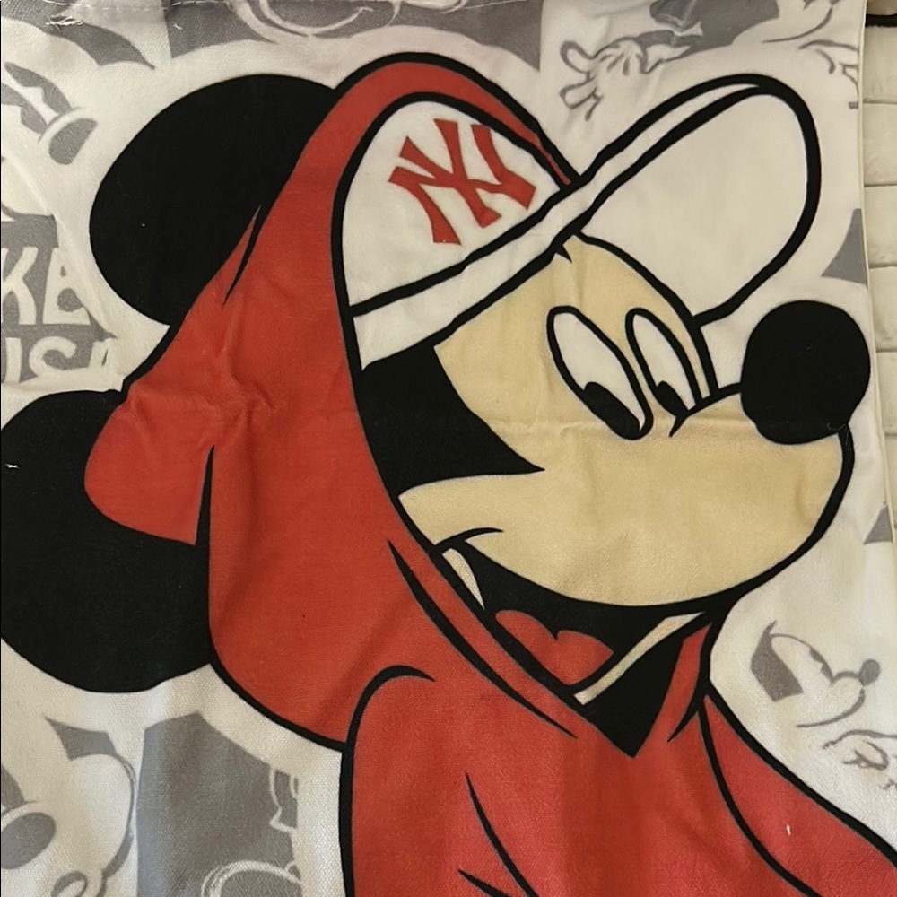 Mickey Mouse Tote Bag with Orange Hoodie Design - Picture 2 of 4